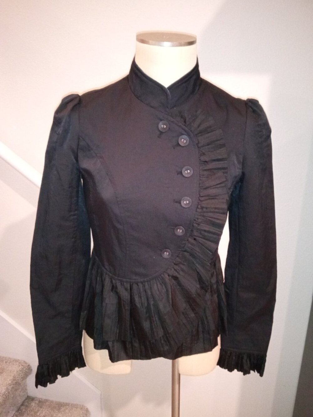 Ryu Military Style Crop Jacket